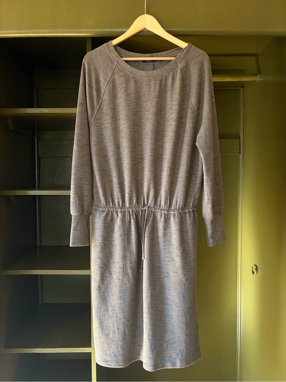 Prana Taupe Heather Dress - XL